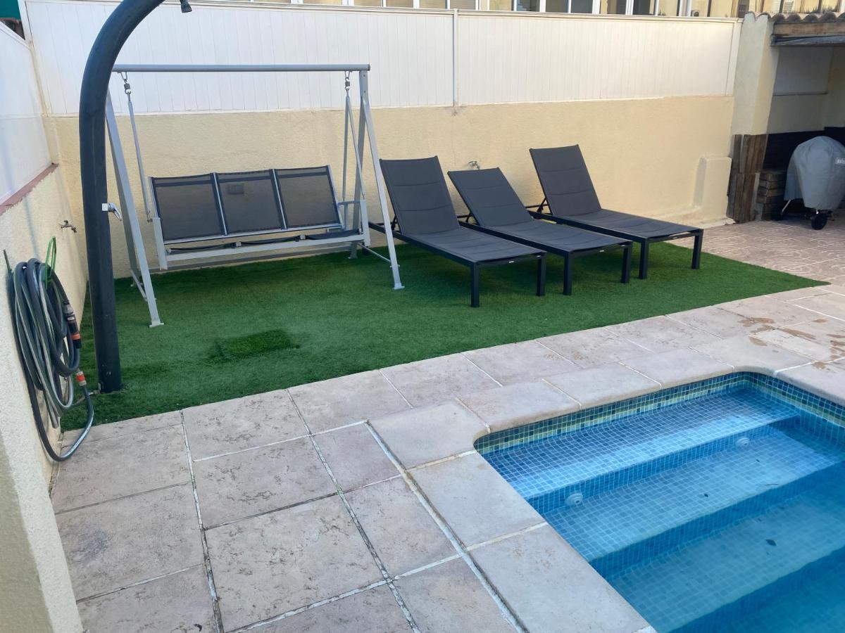Вилла Casa Con Gran Piscina Particular Cerca Playa Торредембарра Экстерьер фото